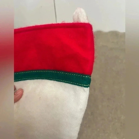 Vintage Felt Christmas Stockings 1997 Rauch Playing Kitten & 1984 Cabbage Patch - Picture 16 of 16